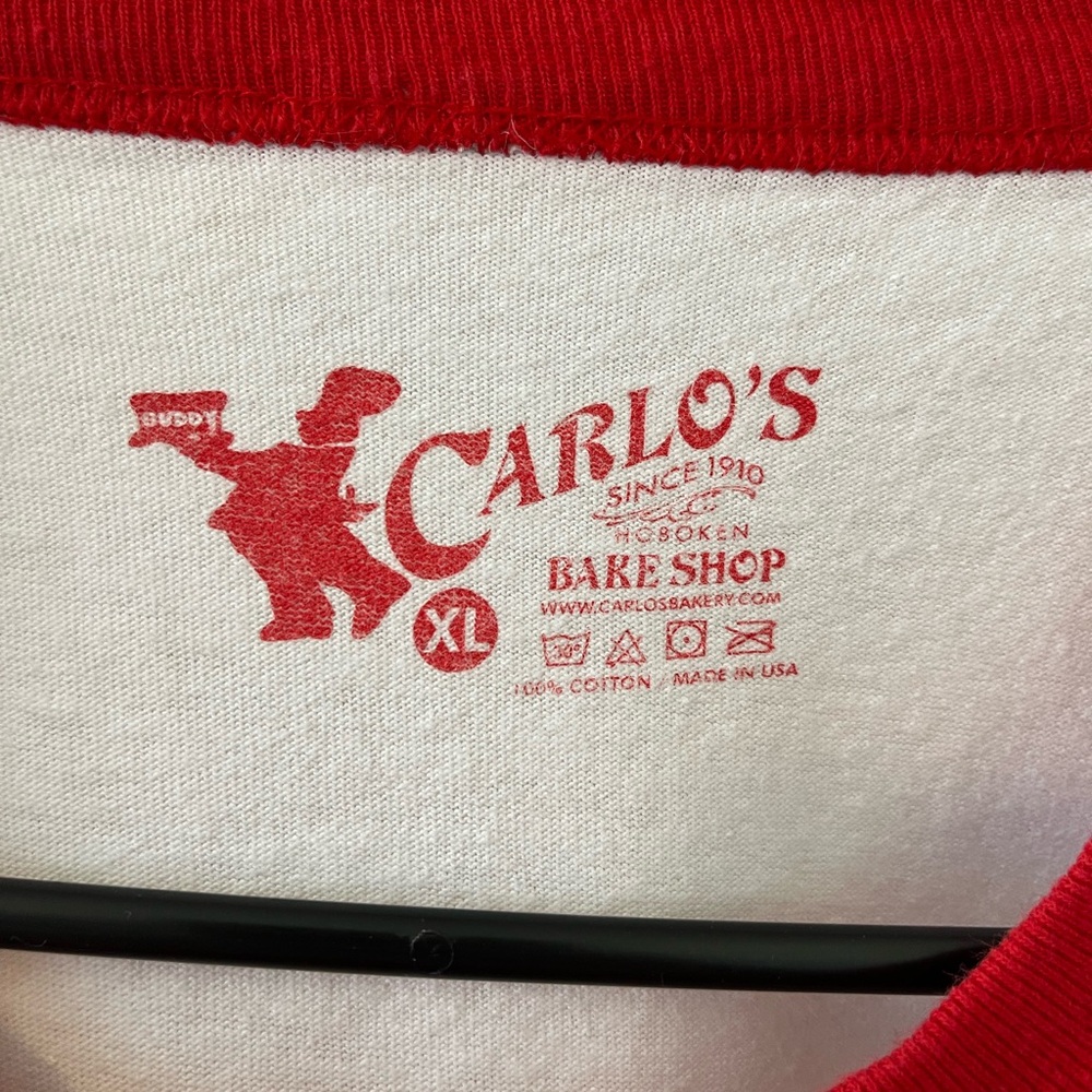 Red and White Kids Raglan Shirt - Picture 6 of 9